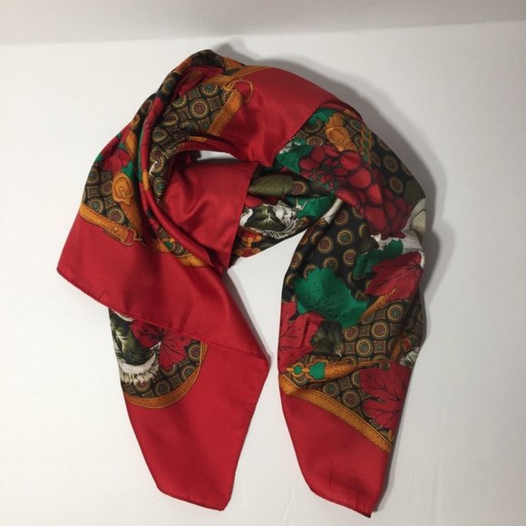 Vintage Mushroom Scarf - Picture 1 of 3